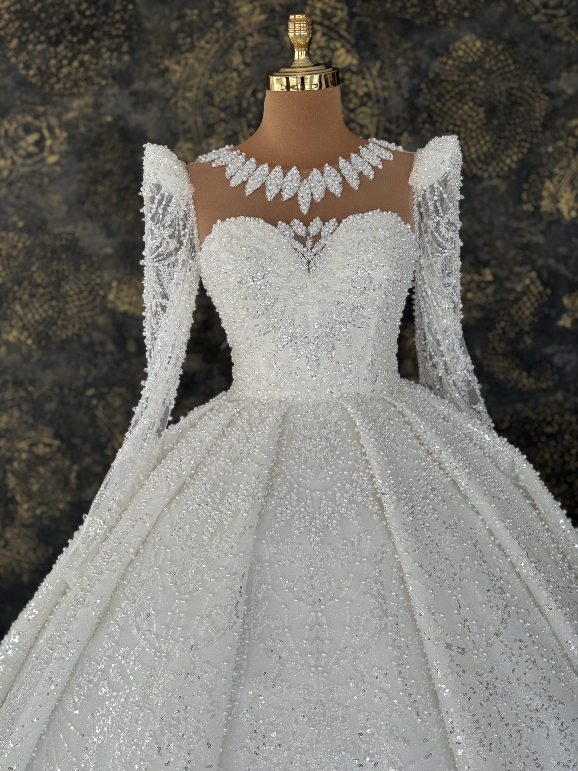 Batman prenses model gelinlik