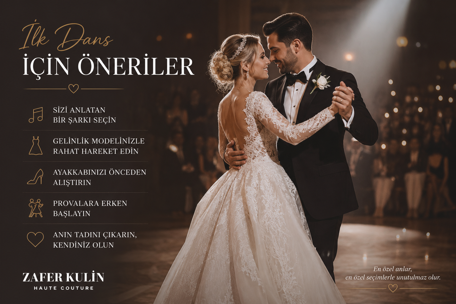 İlk Dans İçin Öneriler